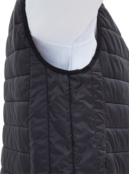 Жилет ДЕМИ стеганый зимний (чёрный)