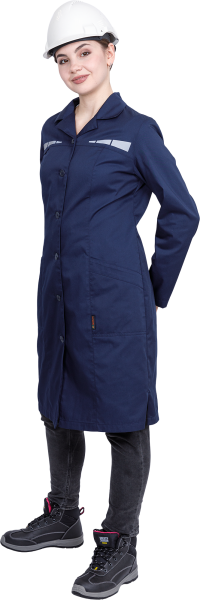Халат ОПЕРАТОР женский (т.синий)