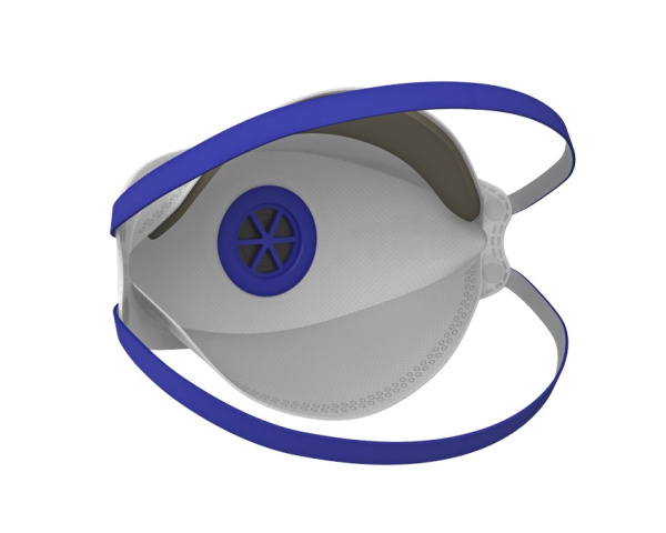 Респиратор DSK 3D 5521 НК трехпанельный с клапаном FFP2 NR D ОТГРУЗКА КРАТНО 30 ШТ