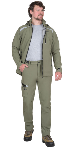 Костюм СИРИУС-СПЕЙС софтшелл (олива)
