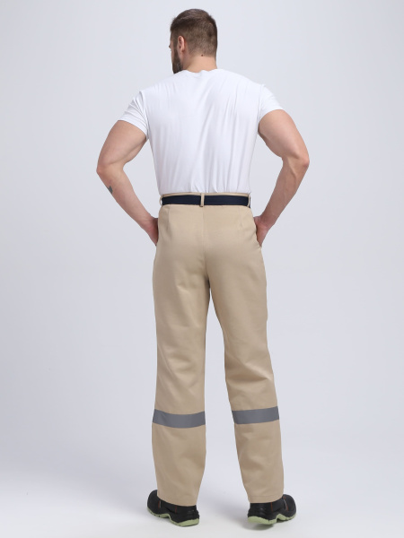 Костюм ЛИГОР-1 СОП с БР (бежевый/т.серый)