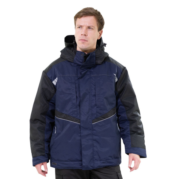 Куртка Brodeks KW 206 зимняя (синий/черный)