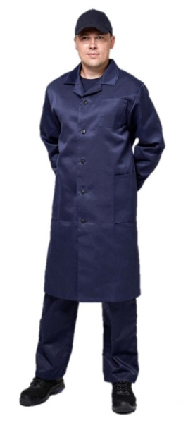Халат БУВИНИ ТЕХНИК (т.синий)