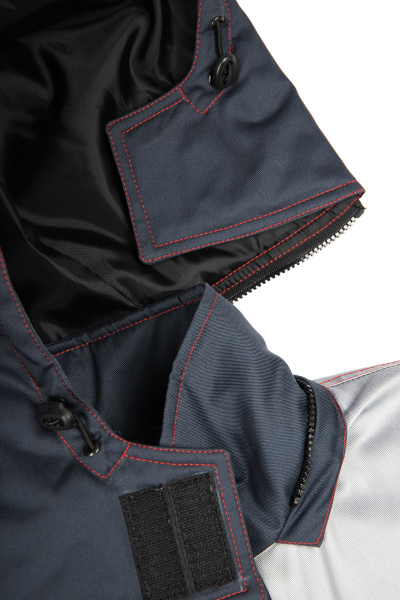 Куртка зимняя укороченная Фаворит NEW, темно-серый/серый