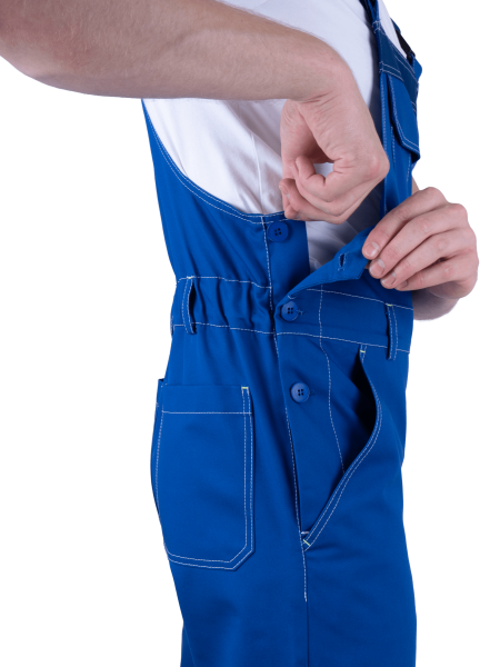 Полукомбинезон ТУРБО SAFETY (василек/синий)