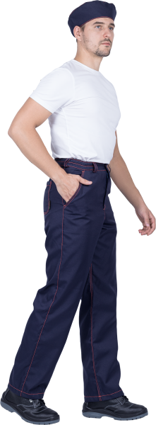 Костюм ХИМОС противокислотный (т.синий/оранжевый)