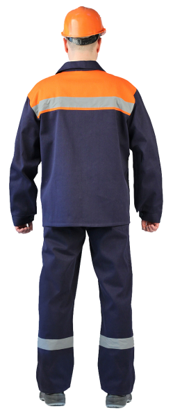 Костюм СПЕЦОВКА с СОП с ПК (синий/оранжевый)