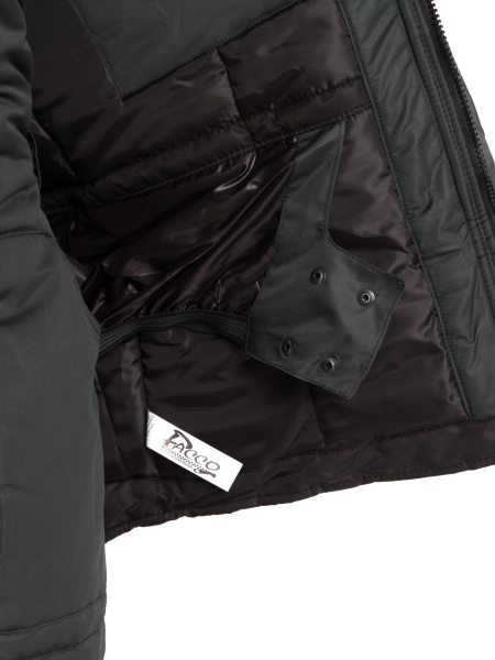 Костюм НОРДМЕН зимний с СОП с ПК (серый/чёрный)