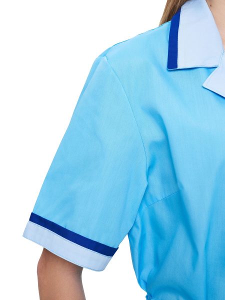 Халат ПРИБОЙ женский (голубой/св.голубой/василек)