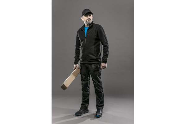 Толстовка HOEGERT PASADER флисовая (черный)