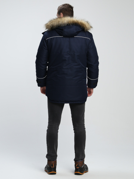 Куртка АЛЯСКА-ЛЮКС зимняя (т.синий)