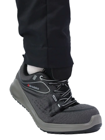 Полуботинки BRODEKS DRAGON ПУ/ПУ с КП (серый)