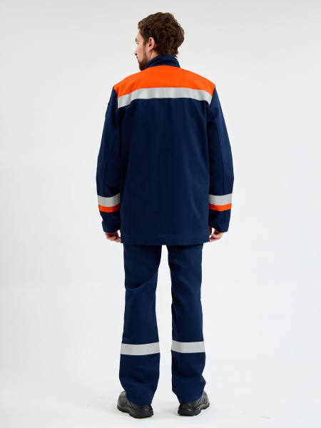 Костюм ЭНЕРГИЯ-А 13,2 кал. с БР (т.синий/оранжевый)