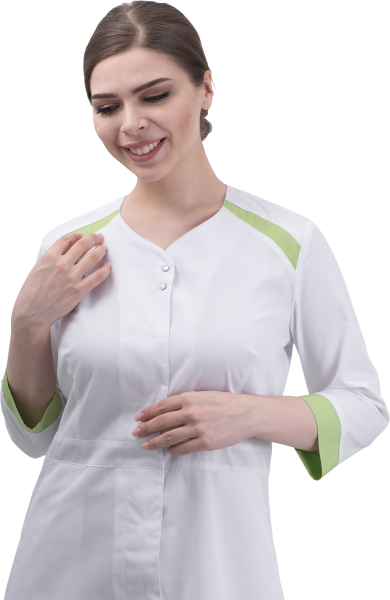 Халат МИРАЖ (белый)