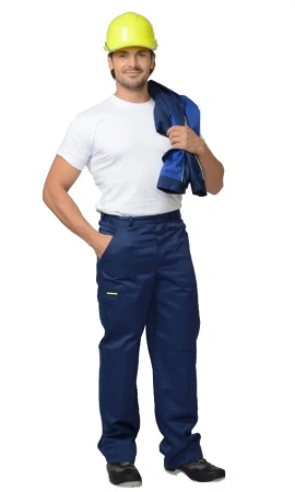 Костюм СПЕЦИАЛИСТ с БР (т.синий/васильковый)