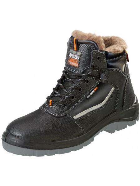 Ботинки КОРВЕТ ПРО ПУ-ТПУ шерст. мех с МП