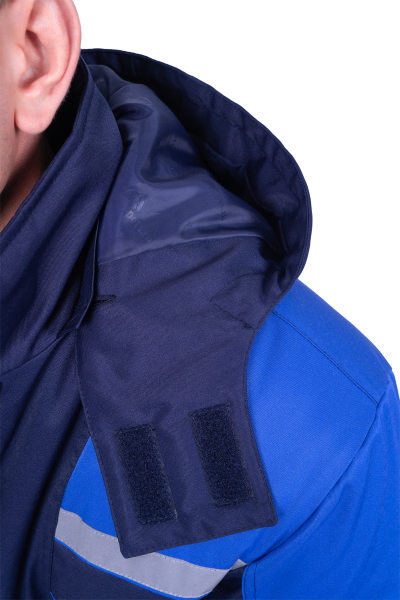 Куртка СПЕЦ зимняя (т.синий/васильковый)