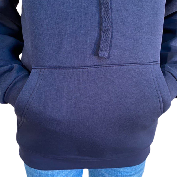Толстовка - худи REDFORT 282 с капюшоном (т.синий)