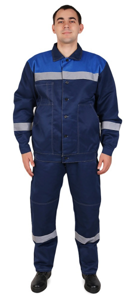Костюм ЛЕГИОН ЛЮКС с ПК (синий/васильковый)