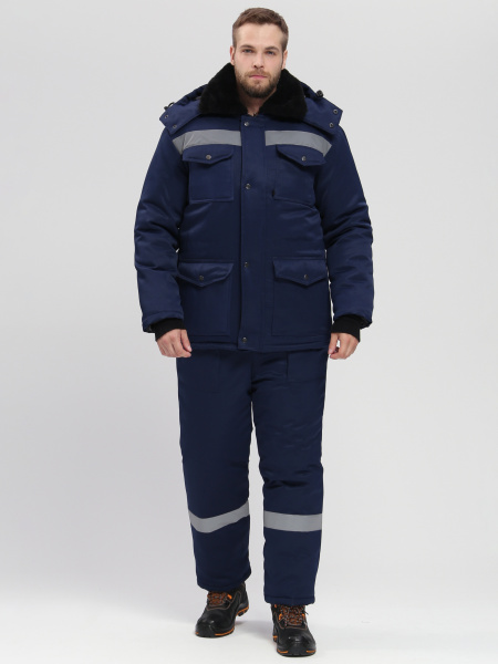 Костюм МЕРАК-2 СОП зимний с ПК (т.синий)