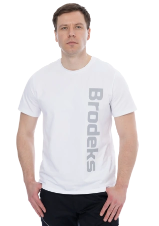 Футболка BRODEKS KS704 (белый)