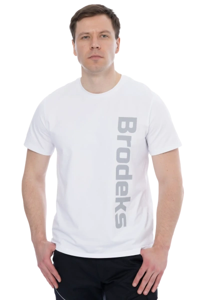 Футболка BRODEKS KS704 (белый)