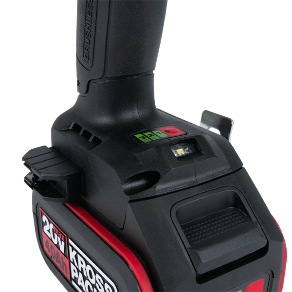 Аккумуляторный винтоверт KRESS KU290 20В 230Нм 2х4А/ч