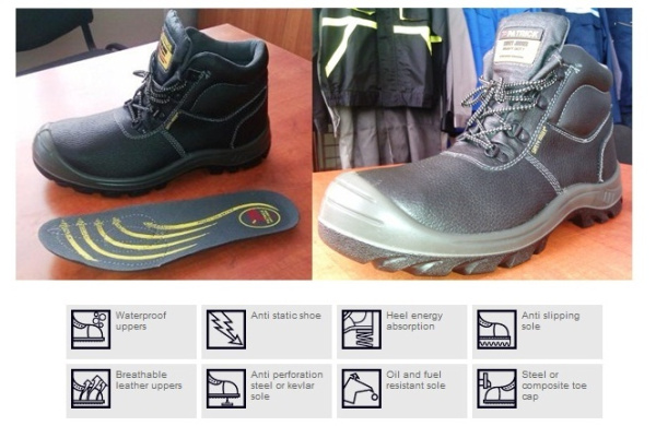 Ботинки для сварщика "MERCURIUS"