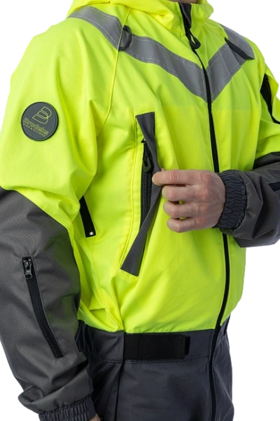 Комбинезон BRODEKS KS 503 (желтый/серый)