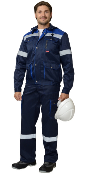 Костюм СИРИУС-ТИТАН СОП с ПК (синий/васильковый)