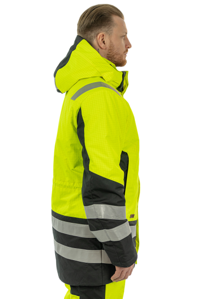 Куртка-парка BRODEKS MW 29-83В мультизащитная зимняя (желтый/черный)