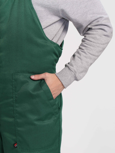 Полукомбинезон ЭКСПЕРТНЫЙ-ЛЮКС зимний (зелёный)