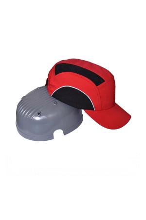 Каскетка защитная ЛЮКС (серый)