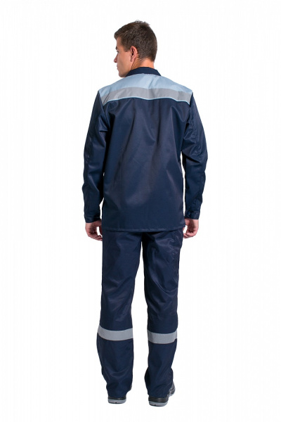 Костюм Галакт МВО, п/к, т.синий/серый