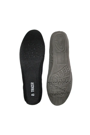 Ботинки ТРЕЙСЕР-ЭРГО ПУ-ПУ с КП и КС (черный)