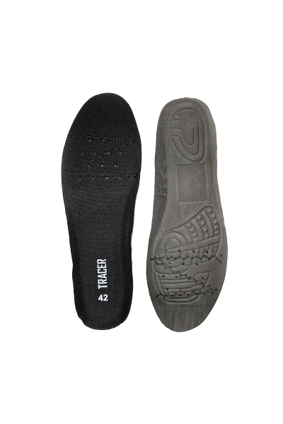 Ботинки ТРЕЙСЕР-ЭРГО ПУ-ПУ с КП и КС (черный)