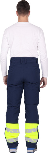 Брюки ACTIVE зимние (синий/желтый)