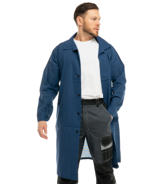 Халат ИТР бязь (синий)