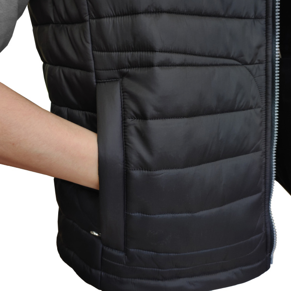 Жилет J-01 зимний (черный)