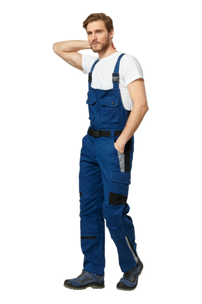 Полукомбинезон AZUR (синий/черный)