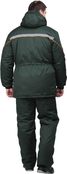 Куртка ЛАНДШАФТ зимняя (зелёный)