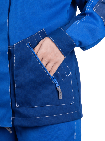 Куртка ЭДВАНС женская (василек/синий)