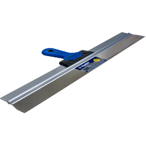 Шпатель ЗУБР "ПРОФЕССИОНАЛ" ФАСАДНЫЙ нержавеющий, 2к ручка. 600мм