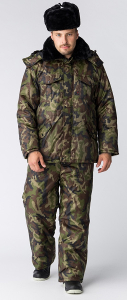Куртка для охранника зимняя (кмф нато)