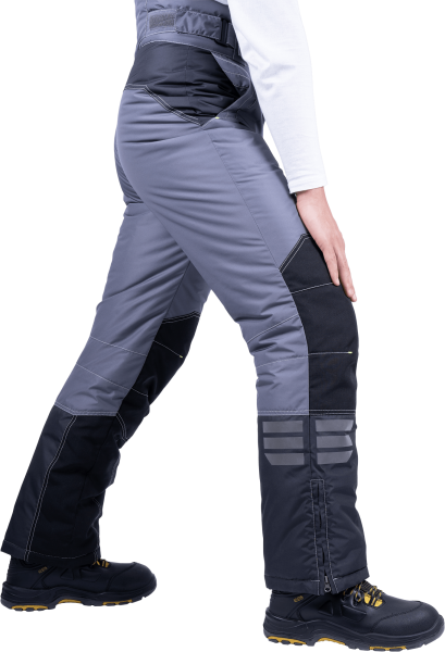 Брюки ЭДВАНС зимние (серый/т.серый/черный)