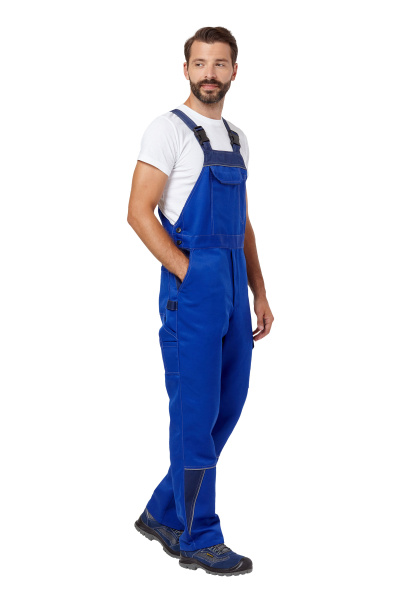 Костюм СТРАЙК 2 с ПК (василек/т.синий)