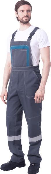 Костюм РАЦИОНАЛИЗАТОР с ПК (серый/бирюзовый)