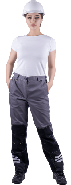 Брюки ЭДВАНС женские (серый/т.серый/черный)