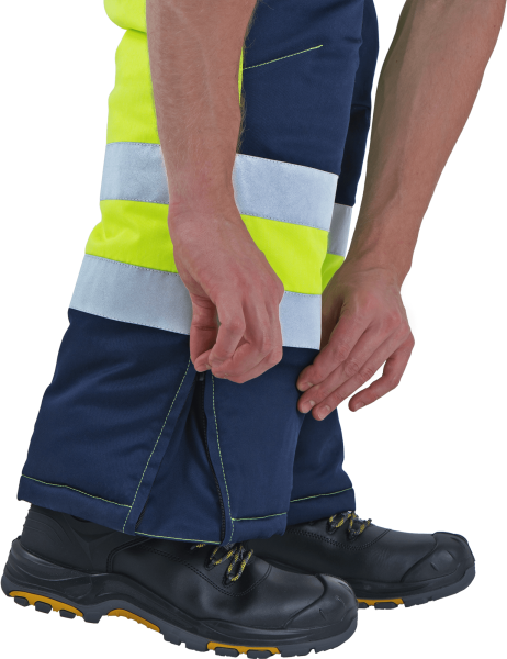 Костюм РЕФЛЕКТ-1 зимний с ПК (желтый/синий)