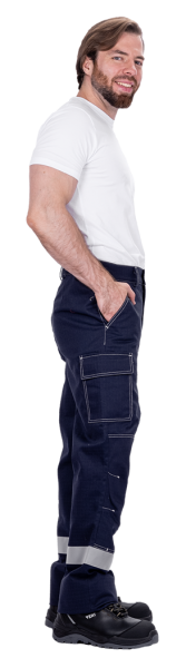 Костюм МЕГАСТАТОЙЛ NEW с БР (т.синий/серый/оранжевый)